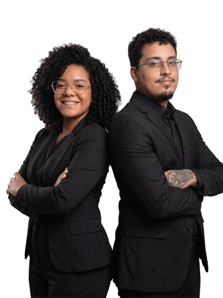 Jeniffer Macena e Rian Lopes, da Impulsiona Commerce