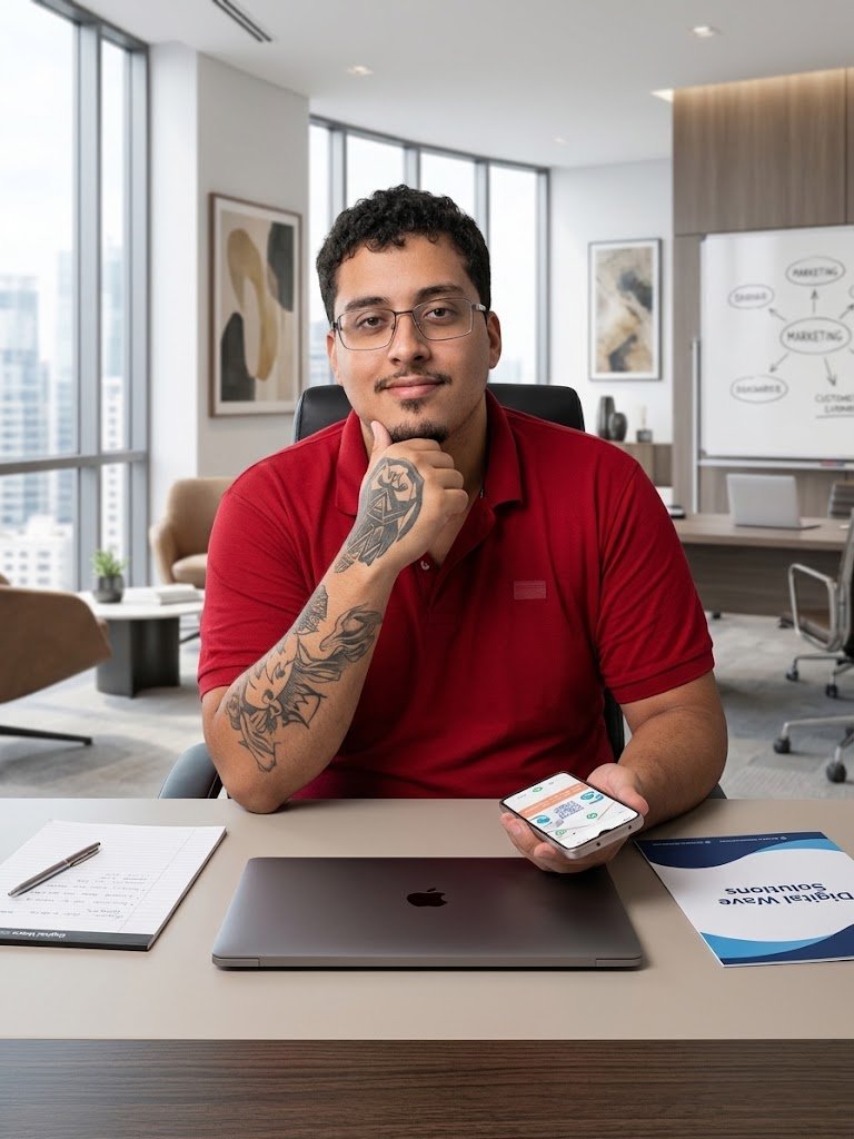 Rian Oliveira é cofundador e especialista em mídia de performance na Impulsiona Commerce. Focado em aquisição de clientes, inteligência de dados e otimização de conversão (CRO), projeta e gerencia campanhas escaláveis no Meta Ads e Google Ads para empresas, prestadores de serviços e e-commerces no Brasil e no exterior.